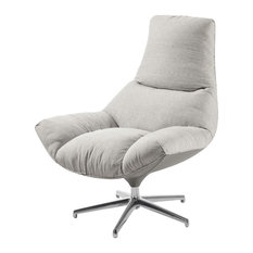 Nuvola Contemporary Armchair, Grey
