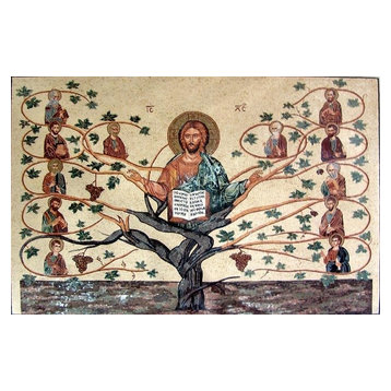 Spiritual Family Tree Mosaic, 77"x118"