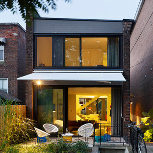 Moderne Häuser mit Backsteinfassade Ideen, Design & Bilder - Juli 2020