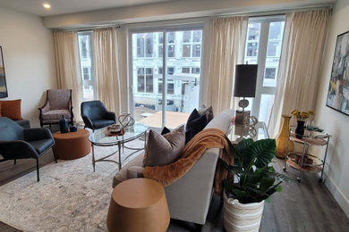 Living room - living room idea in Toronto