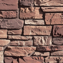 Coronado Old Country Ledge Stone - Color: Carmel Mountain - Stone Siding - Products