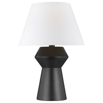Abaco Inverted Table Lamp, Coal