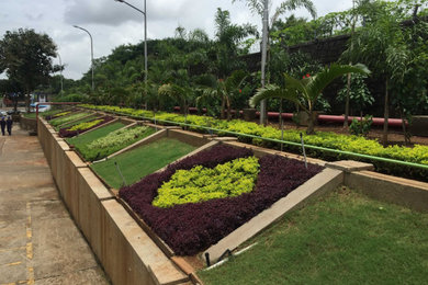 Factory Garden Construction