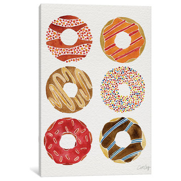 "Donuts II" Print by Cat Coquillette, 26"x18"x1.5"