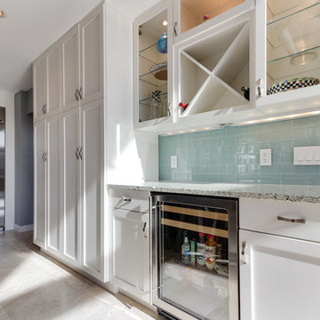 Modern White Kitchen Remodel Arnold, MD