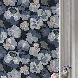Pansy Wallpaper - Garden Collection - Wallpaper