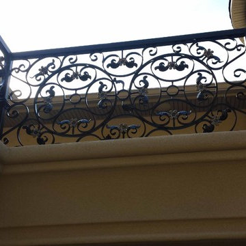 Decorative Exterior Railing