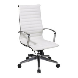 Executive High-Back Eco Leather Chair - Office Chairs