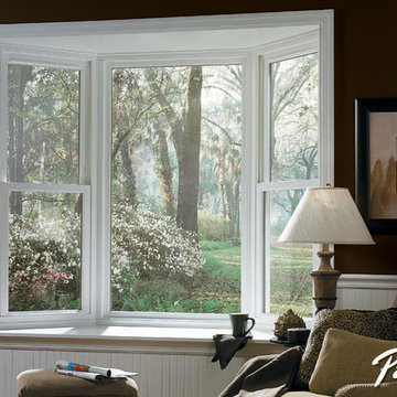 Create a cozy nook w/ThermaStar by Pella® ENERGY STAR®-qualified bay windows
