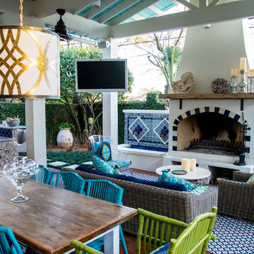 Mexican Inspired Old Metairie Residence