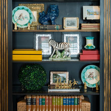 well-styled bookcases