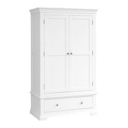 Chantilly White Double Wardrobe - Armoires And Wardrobes