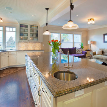 Queen Anne Tudor Kitchen and Great Room