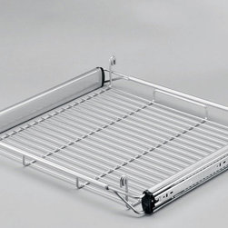 Pull out wire basket for Clothes and lingerie Wardrobe 88mm high 3321 - Wardrobe Storage Solutions