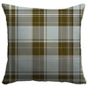 "Green Madras Plaid Tweed" Pillow 18"x18"