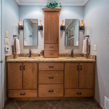 Alexandria Transitional Master Bath Remodel