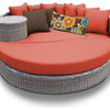 Oasis Circular Sun Bed, Outdoor Wicker Patio Furniture
