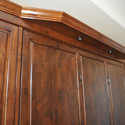 Custom King sized Murphy Wallbed with cabients - Furniture