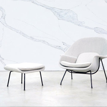 Bianco Calacatta Quartz Slab