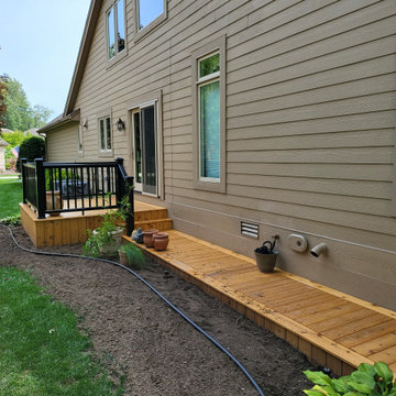 Stone Oak Cedar Deck