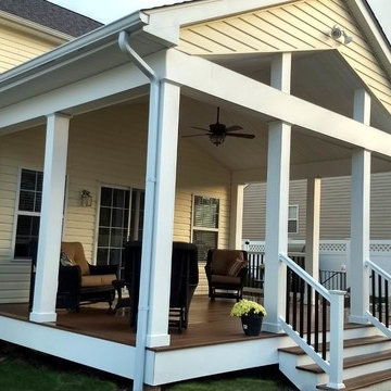 Veteran's Retreat - covered porch