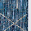 Novogratz by Momeni Villa Polypropylene Indoor Outdoor Rug, Blue, 6'7"x9'6"