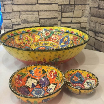 Turkish Ceramic Bowls, Iznik Ceramic Bowls