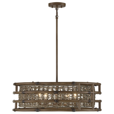 Grapevine Five Light Pendant from the Treviso Collection