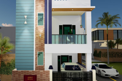 Modern exterior home idea in Bengaluru
