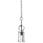 Kalco - Irvine 5x17" 1-Light Transitional Mini-Pendants by Kalco - From the Irvine collection  this Transitional 5Wx17H inch 1 Light Mini-Pendants will be a wonderful compliment to  any of these rooms: Closet; Kitchen; Bathroom; Office