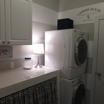 Easy Peasy and Inexpensive Laundry Room Makeover! (under $100)