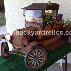 1920's Roadster - Mixed Media Art