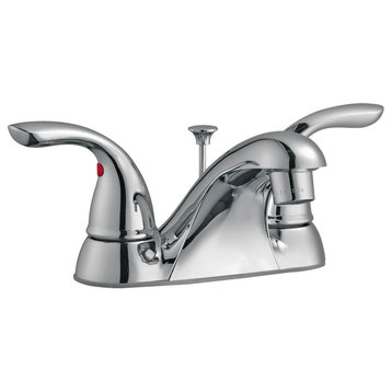 Design House 524983 Double Handle Bathroom Faucet - Polished Chrome