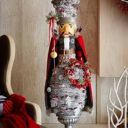 Aspen Fantasy 48" Nutcracker Topiary from Horchow.com - Holiday Accents And Figurines