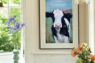 The Cow - Farmhouse art