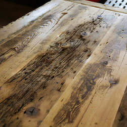 Ontario Barnwood Distressing Kept - Table Tops And Bases