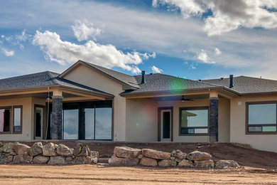 Trendy exterior home photo in Boise