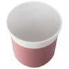 Leo Porcelain Travel Mug 8.45oz, Red