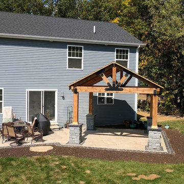 Cedar Pavilion and Patio