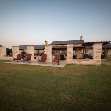 Backside of Lantern Columns