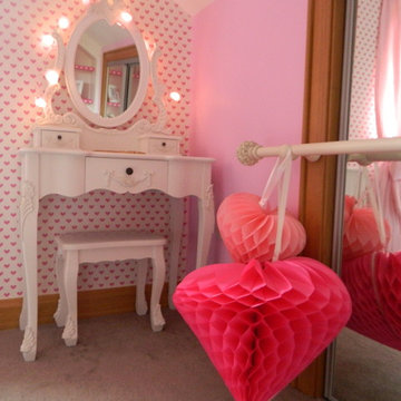 Make A Wish Project for a little girl's bedroom makeover