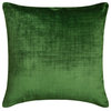 Emerald Green Velvet Double Side 24"x24" Pillow Cover - Velvet Emerald Jules