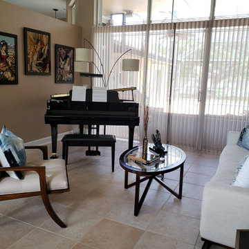 Piano room