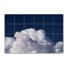 Clouds Ceramic Tile Wall Mural HZ500370-64M. 36" x 24"