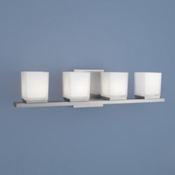Norwell Lighting Icereto 4 Light Sconce With Matte Opal Glass 5314 - Bath Products