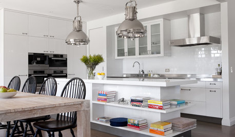 Decorating: How to Enhance an All-white Kitchen Using Pops of Colour