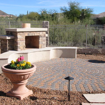 Low Profile Fireplace