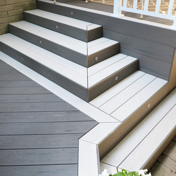 Composite Deck and Outdoor Kitchen in Thornhill