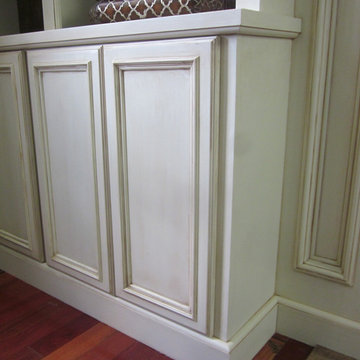 West Orange, NJ Custom Living Room Built-In
