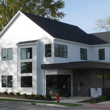 New Construction James Hardie Siding, Naperville, IL RiverWalk Family Dental